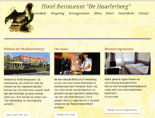 Tablet Screenshot of haarlerberg.nl